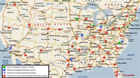 United States. . Walmart distribution center locations